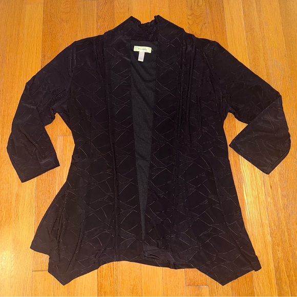 Women’s Dressbarn Black Cardigan Size Large - Picture 5 of 6